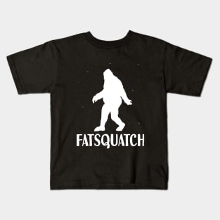 Fatsquatch Funny Sasquatch Kids T-Shirt